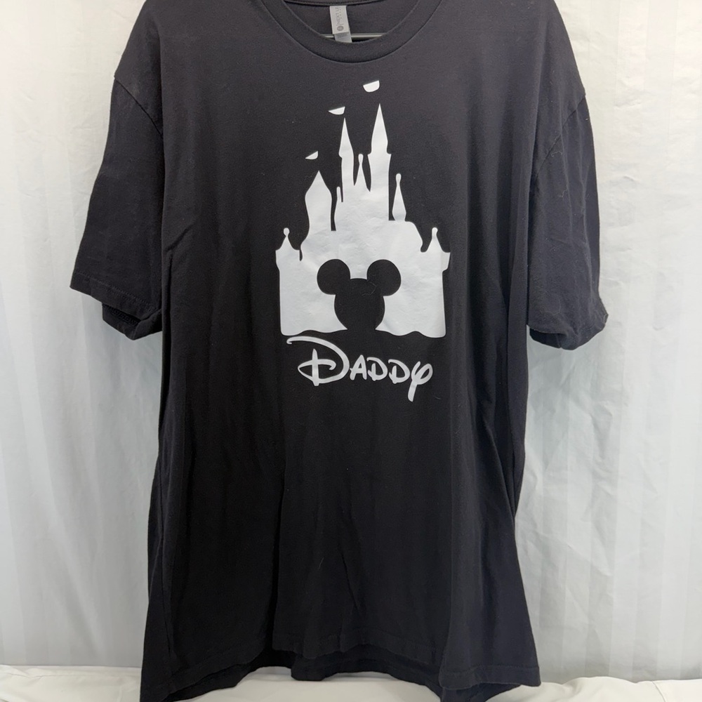 Next Level Apparel Black Kids Tee with Castle Graphic
